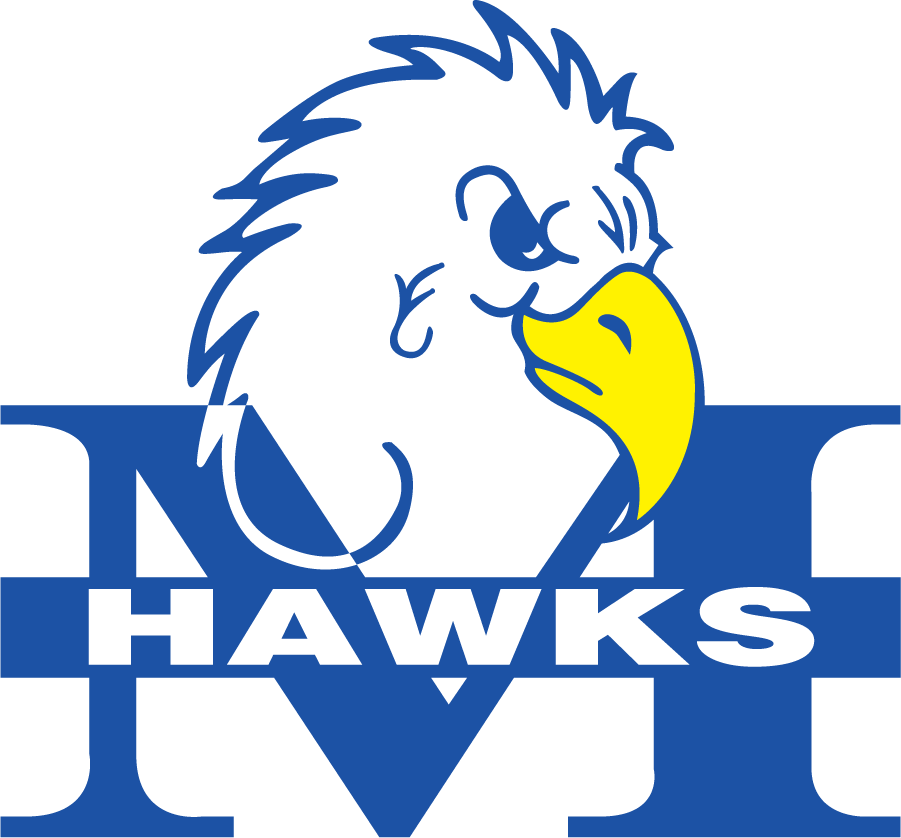 Monmouth Hawks 1993-2003 Primary Logo t shirts iron on transfers